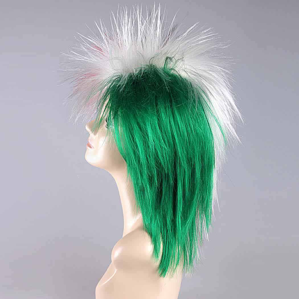 flagwigs, football wigs, fan wigs, afro wigs, mullet wigs, bob wigs, euro wigs,  premier league wigs,Italy Mullet Wig