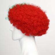 flagwigs, football wigs, fan wigs, afro wigs, mullet wigs, bob wigs, euro wigs,  premier league wigs,Portugal Afro Wig 