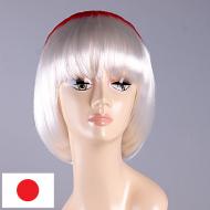 flagwigs, football wigs, fan wigs, afro wigs, mullet wigs, bob wigs, euro wigs,  premier league wigs,Japan Bob Wig 