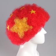 flagwigs, football wigs, fan wigs, afro wigs, mullet wigs, bob wigs, euro wigs,  premier league wigs,China Afro Wig