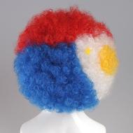 flagwigs, football wigs, fan wigs, afro wigs, mullet wigs, bob wigs, euro wigs,  premier league wigs,Philippines Afro Wig